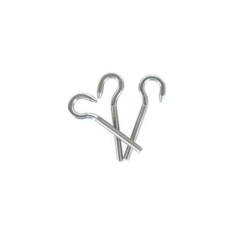 M8 304 vis à anneau en acier inoxydable avec vis à tête ronde Crochet à vis à tête ronde 5 (1/4)