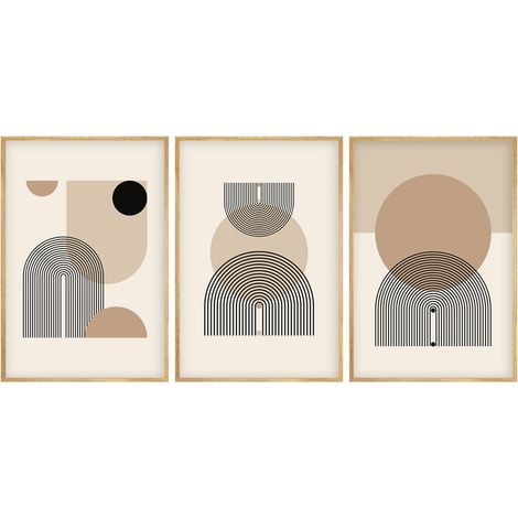Quadro da parete in MDF con cornice Painting Multicolore (1/2)