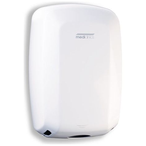 Asciugamani Elettrico Asciugatura Superveloce Mediclinics Machflow M09A Bianco