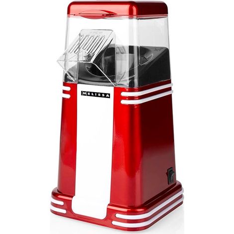 Macchina per popcorn ad aria calda, capacità 60 g, 1200 W, 2-4 min