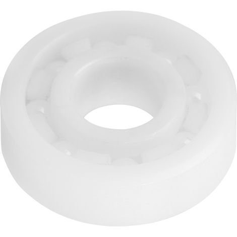 Cuscinetto a sfere in miniatura 695, interamente in ceramica ZrO2 bianca, 5 x 13 x 4 mm (1/5)