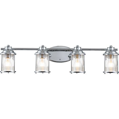 Elstead Kichler Ashland Applique Chrome Poli, IP44 (1/4)
