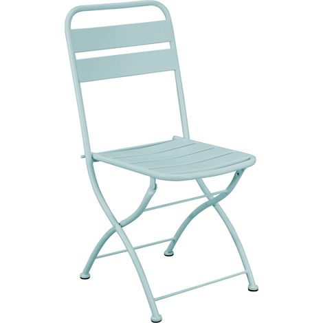 SEDIA BRISTOL PIEGHEVOLE IN COLORE VERDE MENTA CHIARO