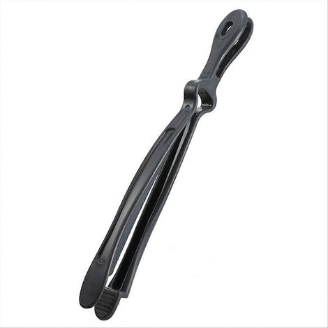 Multifonction cuisine clip Anti Scalding et Anti Slip Artifact avec portable sac Opener gris (1/5)