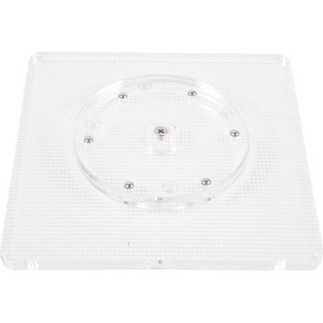 Présentoir à gâteaux rotatif en acrylique, outil de décoration compatible pour la maison, les fêtes et les restaurants (1 pièce) (1/5)