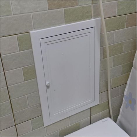 Panneau d'accès métallique pour salle de bain, compatible avec (1/5)