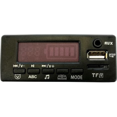 Panel de música para el vehículo eléctrico HP012 XMX608.