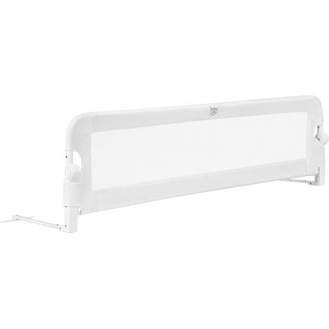 COSTWAY Barandilla de seguridad para Cama Protección para Bebé Riel de Cama Plegable (150x42cm, Blanco) (1/5)