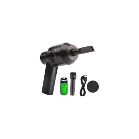 Aspiradora para teclado de ordenador, potente mini aspiradora recargable, aspiradora de mano inalámbrica: la mejor herramienta de limpieza para polvo y gotas para portátiles y coches - Crezuo (1/4)