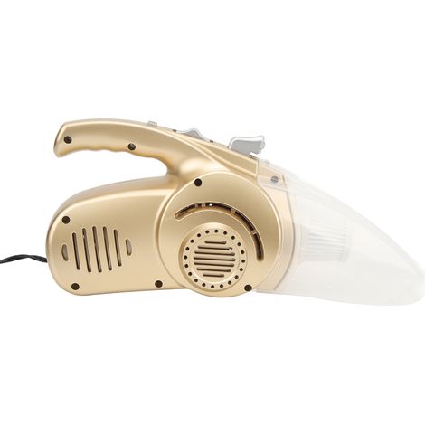 Aspirateur de voiture portable et compact, avec fonction de gonflage et lumière intégrée, idéal pour la voiture, la maison et le bureau (DC12V 120W). Nettoyage en profondeur.