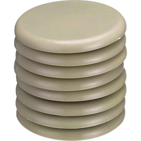 Lot de 8 patins de déménagement marron pour moquette, patins ronds réutilisables pour déplacer sans effort des meubles lourds.-3.5in (1/5)