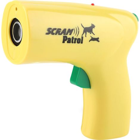 Dispositif Ultrasonore Anti-Chien et Chat - Répulsif Électronique Extérieur pour Éloigner les Animaux (1/4)