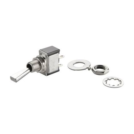INTERRUPTEUR À LEVIER 1 X OFF/ON TRU COMPONENTS TC-TA101F1 1587776 250 V/AC 3 A À ACCROCHAGE 1 PC(S) (1/2)