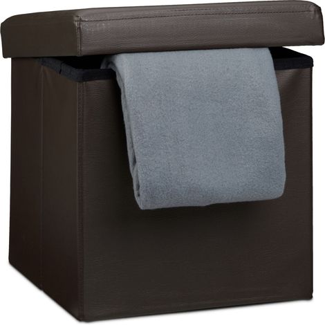 Klapphocker aus kunstleder