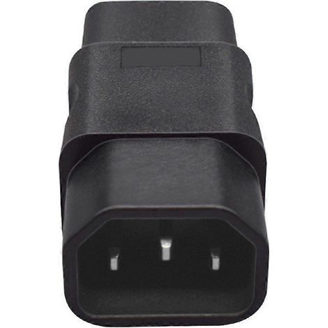 Adaptateur secteur efficace IEC C14 vers C19, 10 A vers 16 A (1/4)