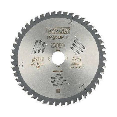 Sega circolare Dewalt 216x30mmx48z