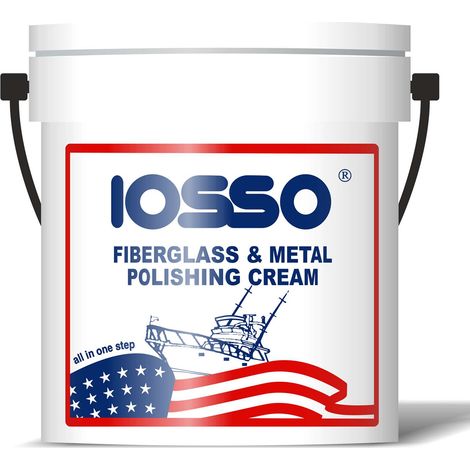 Iosso fiberglass & metal polishing cream 2000 ml