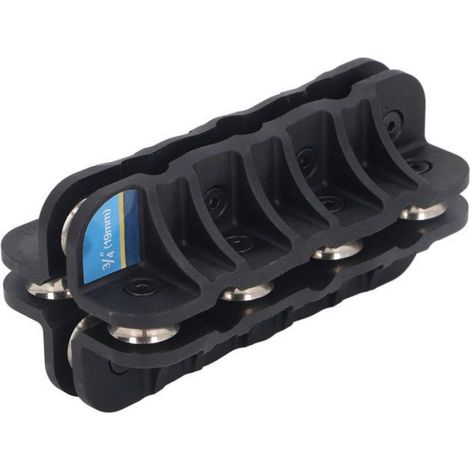 Vvikizy Listin de tubes en cuivre à main 3/4in 19 mm 19 mm outil de lissage des tuyaux en cuivre à la main pour bricolage raccord (1/4)