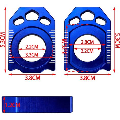 CNC chain booster for off-road motorcycles, suitable for CR125R/250R and CRF250R/X.