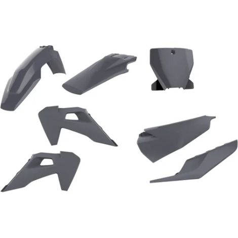 Kit di plastiche Polisport Husqvarna Tc Fc 19 22 Grigio Resistente