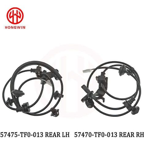 Capteur ABS de vitesse de roue avant/arrière gauche/droite pour Honda CR-Z Fit Insight 57450-TF0-003 57475-TF0-013 57470-TF0-013 57455-TF0-003 (2 pièces arrière) (1/5)