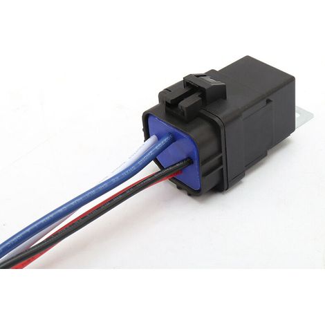 Relais automobile intégré étanche, relais 12V à quatre/cinq broches avec fil et prise, 40A/30A. (1/4)