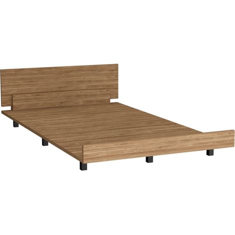 Base Cama Sencilla Kaia con marco Miel (1/5)