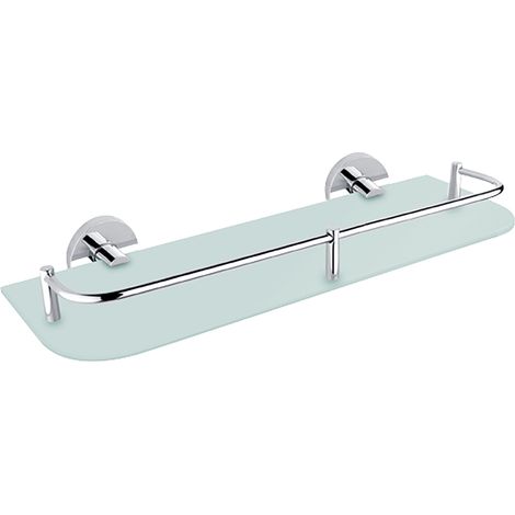 Nimco Unix étagère de salle de bain en verre mat, 40 cm UN 13091AX-40-26 (1/3)