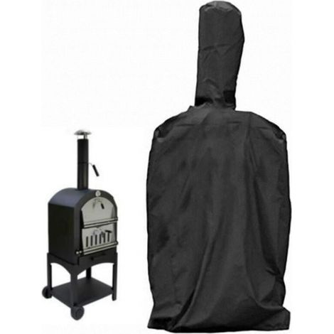 Housse de protection pour four à pizza d'extérieur (45 × 65 × 165 cm) pour jardin (1/5)
