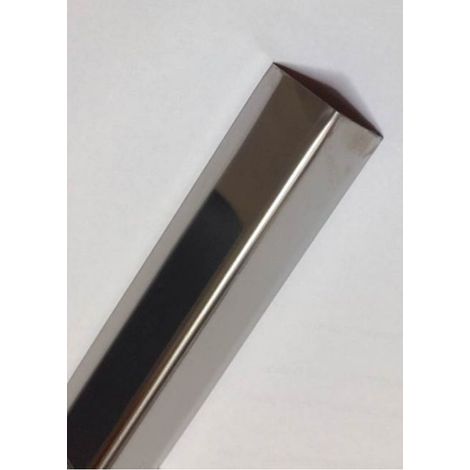 ESQUINERO PARED 25X25X2,70MT ADH RUFETE MET ACERO INOX 11001 (1/2)