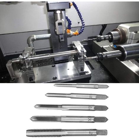 Tapping Bit Set, High Speed Steel Tapping Tool (1/5)