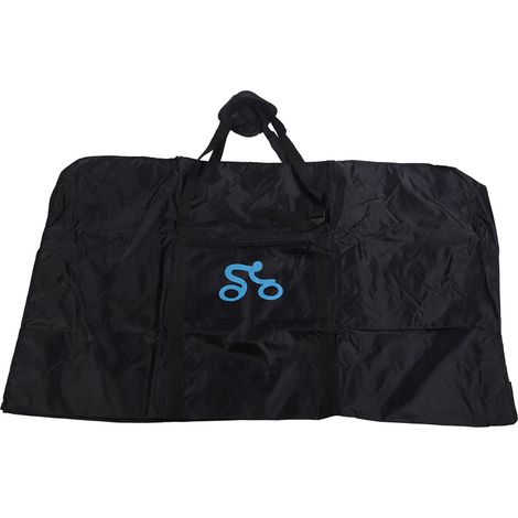 Sac de transport pliable pour vélo, en toile Oxford épaisse, housse de rangement pour VTT, voyage et déplacement (1/5)