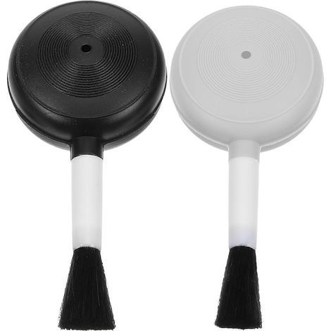 Souffleur à air comprimé (2 pièces) avec brosse douce et pompe à air comprimé à bulbe en plastique-11X5CM (1/4)