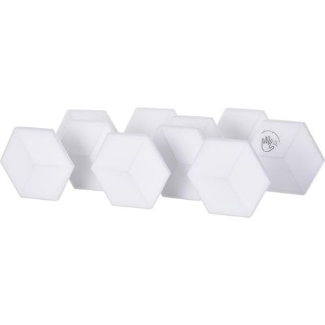 Govee Glide Hexa Pro paneles luminosos blancos 10 piezas (1/3)