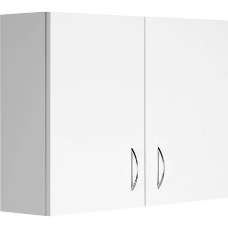 KERAMIA FRESH Meuble de rangement supérieur 60x50x20cm, blanc (1/5)