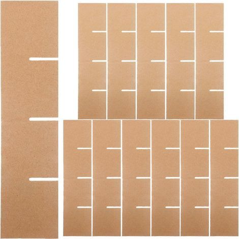 Kit de déménagement comprenant 12 séparateurs pour verre, cartons et vaisselle.-33.50X8.00X0.30CM (1/5)