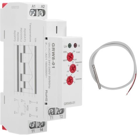 LED de Commande, lumière contrôlable thermostat pour ambiance intérieure (1/5)