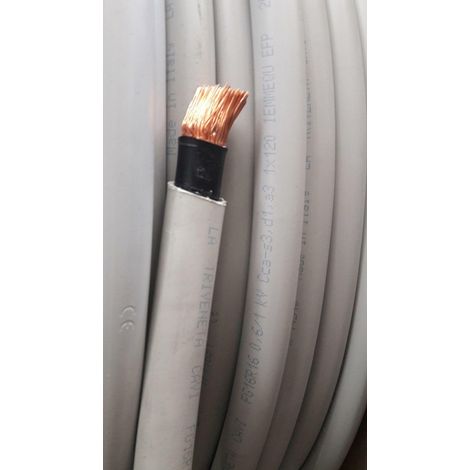 Cavi al metro cavo fg16r16 unipolare fg16 1 conduttore da 240mmq senza giallo verde fg7-1x240 fg16r16-1x240