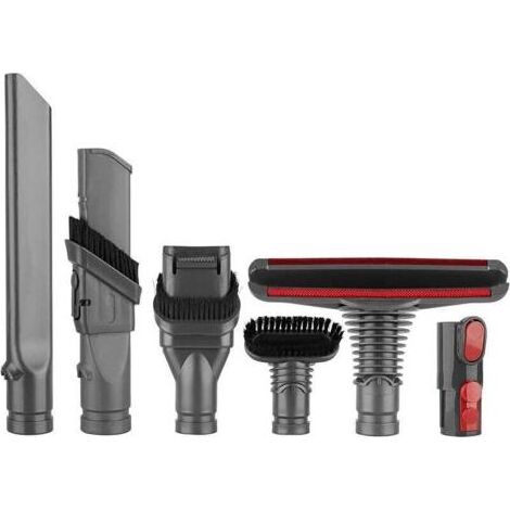 Zubehörset für Staubsauger, Set mit 6 Staubsaugeraufsätzen mit V6, V7, V8, V10, DC19, DC33, DC35, DC37, DC39, DC45, DC47, DC49, DC52, DC56, DC58, DC59, DC62, DC63. Externes Zubehörset für Staubsauger. (1/5)