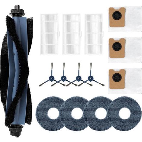 Kit de mantenimiento de repuesto de 15 piezas para Eufy RoboVac OMNI C20 (cepillos, mopa, filtro, bolsas para el polvo). (1/5)