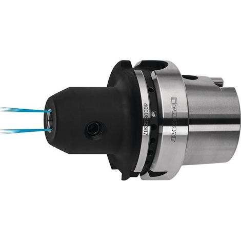 Mandrin de serrage à méplat DIN 69893A Weldon D. de serrage 32 mm HSK-A63 L. de (1/4)