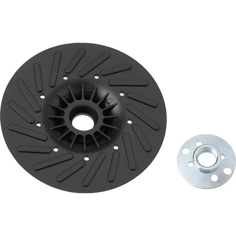 5 in 5/8-11 Resin Fibre Disc Backing Plate for Angle Grinder (1/5)