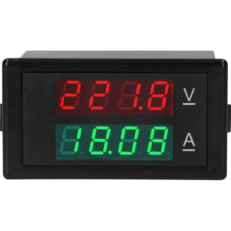 Digital Voltmeter ABS Dual Display Volt Ammeter 0 to (1/5)