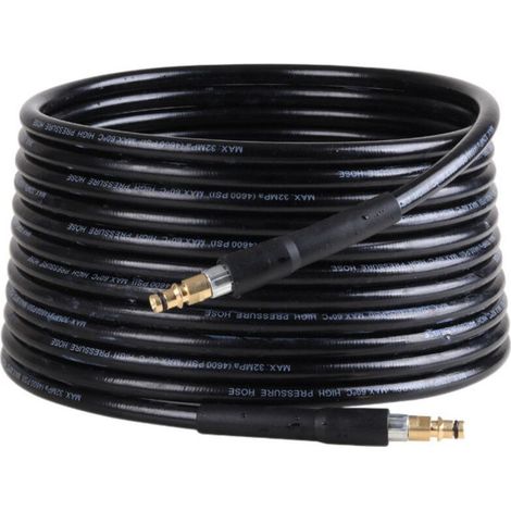 Tuyau de rechange pour Nettoyeur haute pression karcher K2 K3 K4 K5 K6 K7 tuyau de nettoyage haute pression raccord rapide et libération rapide - 6m (1/4)