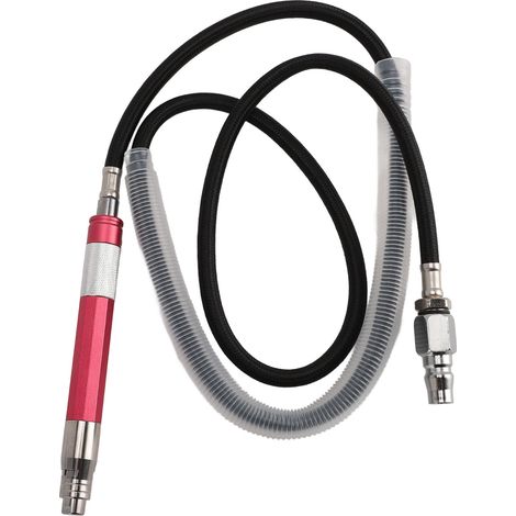 Stylo graveur pneumatique 58000 tr/min, mini meuleuse à air comprimé NPT 1/4 pouces, kit de gravure avec pince M3 (1/5)