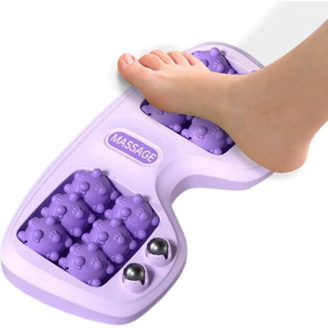 Rouleau de massage des pieds, thérapie de relaxation musculaire, rouleau anti-stress portable pour hommes et femmes (1/4)