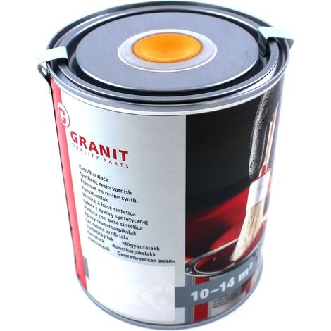 Vernis à peinture jaune jonquille RAL 1007 NOPOLUX WILCKENS GRANIT Bidon de 1 l