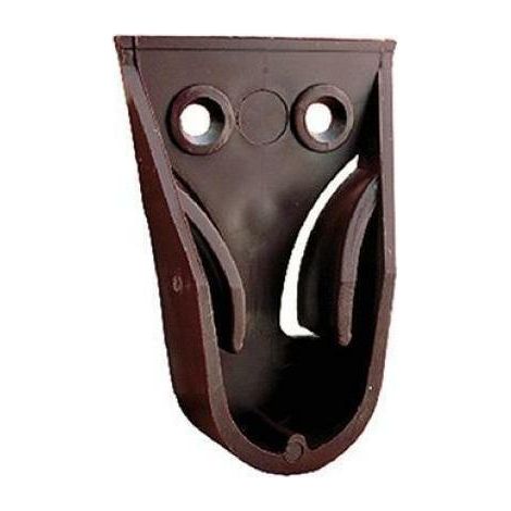 REGGITUBO PER TUBO TONDO mm 18 - pz. 4 marrone KONCRETO (1/5)