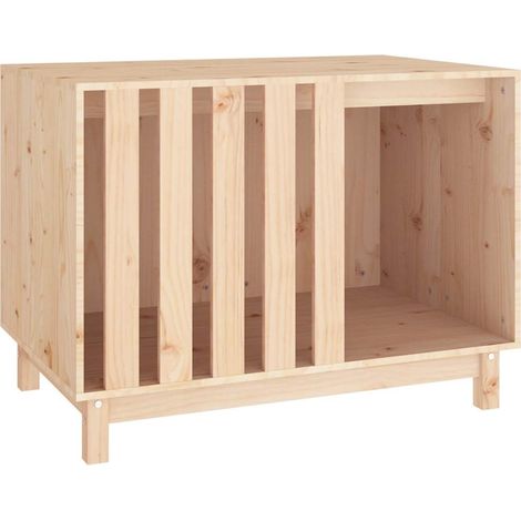 Maison Exclusive - Hundehütte 90x60x67 cm Massivholz Kiefer (1/5)