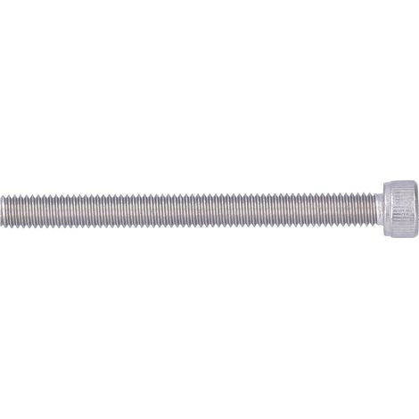30 Boulons à tête hexagonale creuse A2-70 en acier inoxydable 304 marin, filetage M6x45, lot de 30